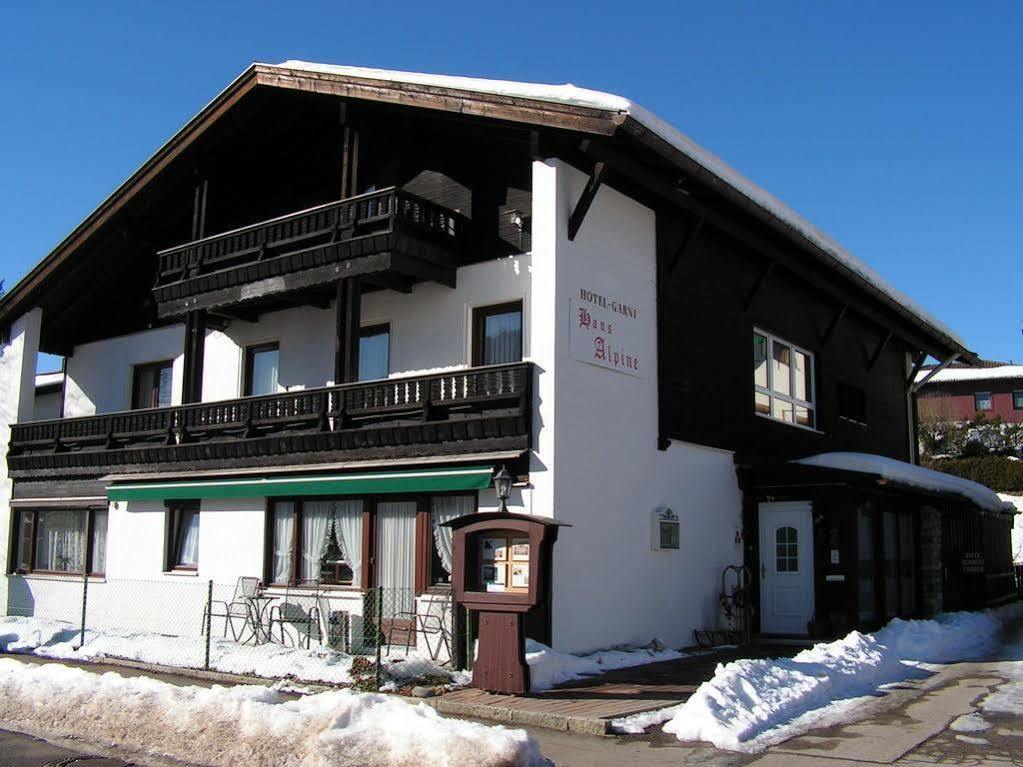 Hotel Garni Haus Alpine - Chiemgau Karte Inkl Ruhpolding Exterior foto